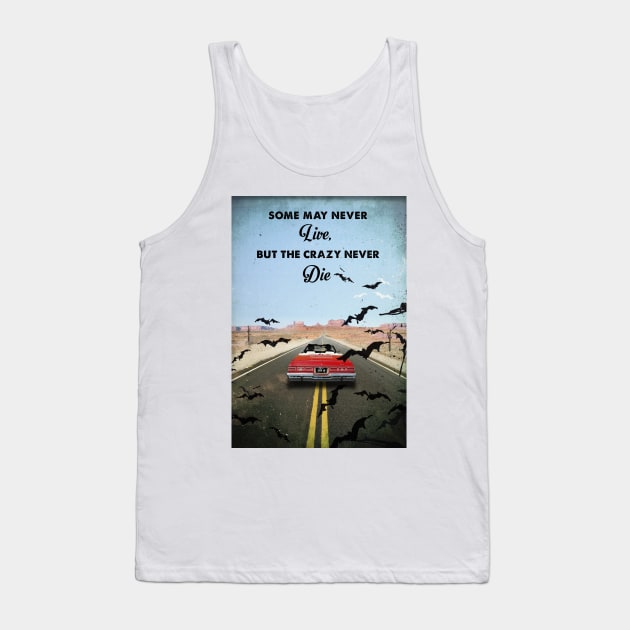 Fear and loathing las Vegas retro print Tank Top by 2ToastDesign